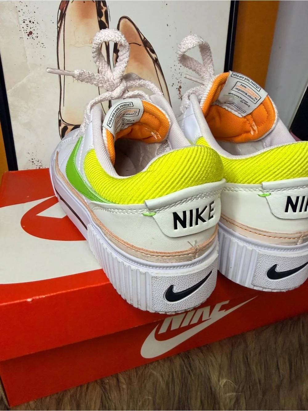 Nike Court Leagcy Lift Platform  Sneakers